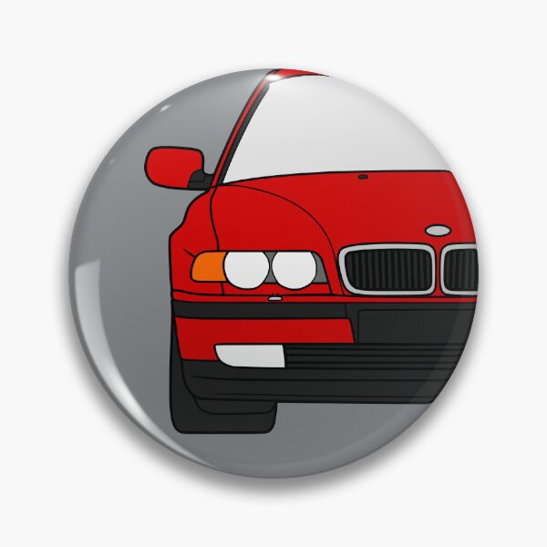 Item preview, E38 facelift 1998-2001 imola red color designed and sold by EdimDesign.