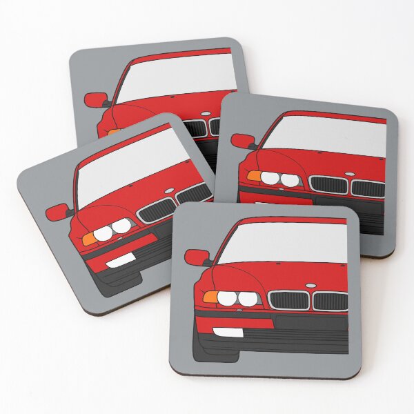 Item preview, E38 facelift 1998-2001 imola red color designed and sold by EdimDesign.