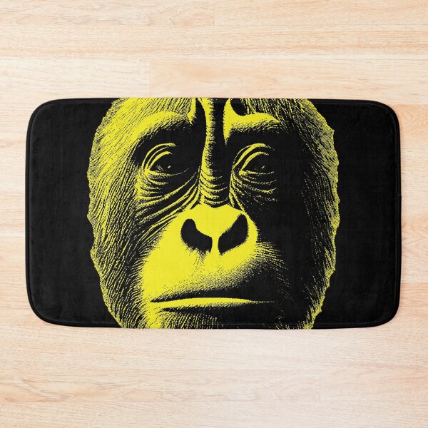 Item preview, Graphic Yellow Big Bondo Bili Ape Face designed and sold by pelagio.