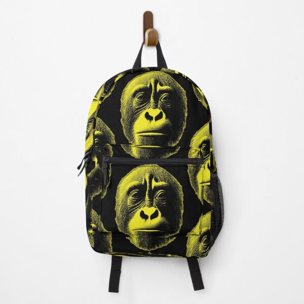 Item preview, Graphic Yellow Big Bondo Bili Ape Face designed and sold by pelagio.