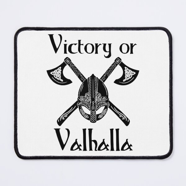 Item preview, Victory or Valhalla - Axe and Helmet designed and sold by Georgy09.