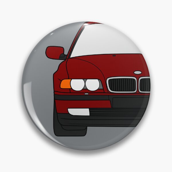 Item preview, E38 facelift 1998-2001 royal red color designed and sold by EdimDesign.