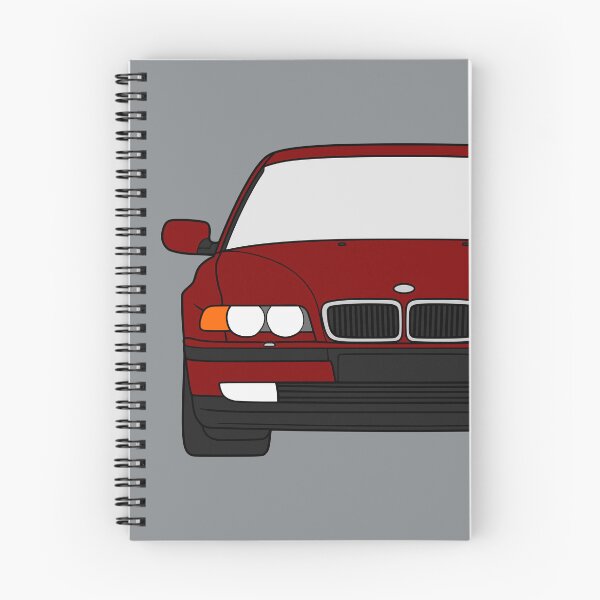 Item preview, E38 facelift 1998-2001 royal red color designed and sold by EdimDesign.
