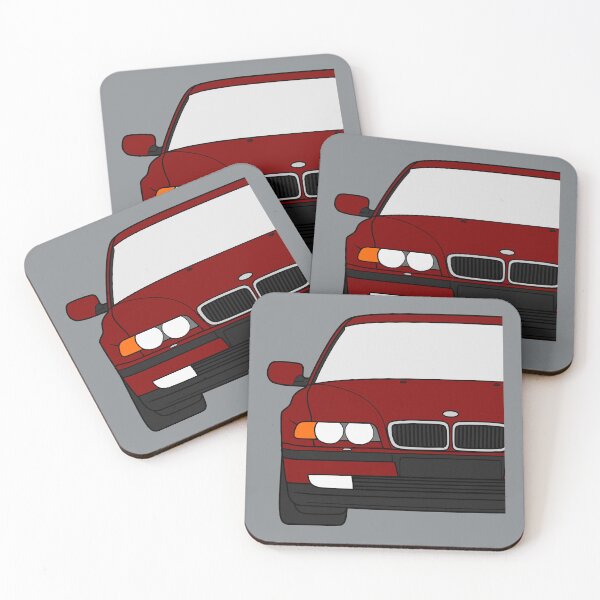 Item preview, E38 facelift 1998-2001 royal red color designed and sold by EdimDesign.