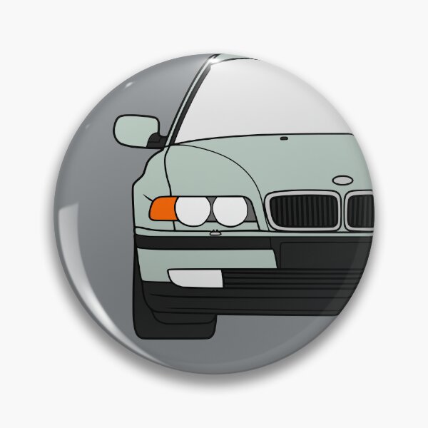 Item preview, E38 facelift 1998-2001 silver green color designed and sold by EdimDesign.