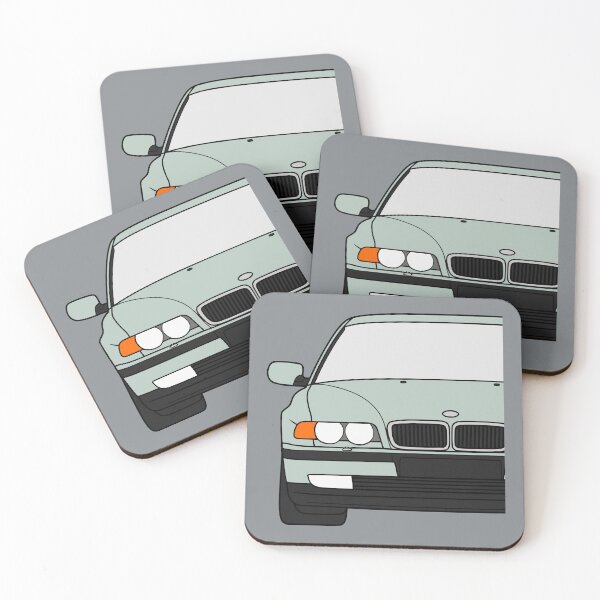 Item preview, E38 facelift 1998-2001 silver green color designed and sold by EdimDesign.
