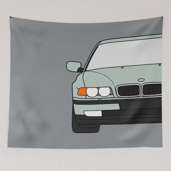 Item preview, E38 facelift 1998-2001 silver green color designed and sold by EdimDesign.