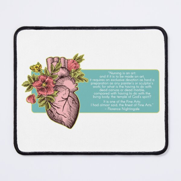 Item preview, Nursing is an Art - Florence Nightingale designed and sold by RichardsSignCo.