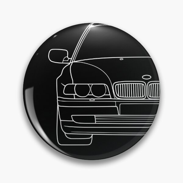 Item preview, E38 facelift 1998-2001 white lines designed and sold by EdimDesign.