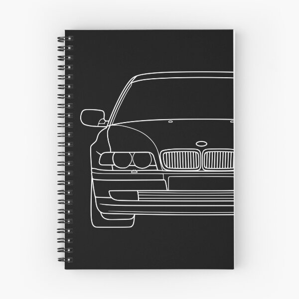 Item preview, E38 facelift 1998-2001 white lines designed and sold by EdimDesign.