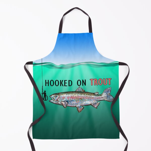 Item preview, HOOKED ON TROUT designed and sold by elfeather.