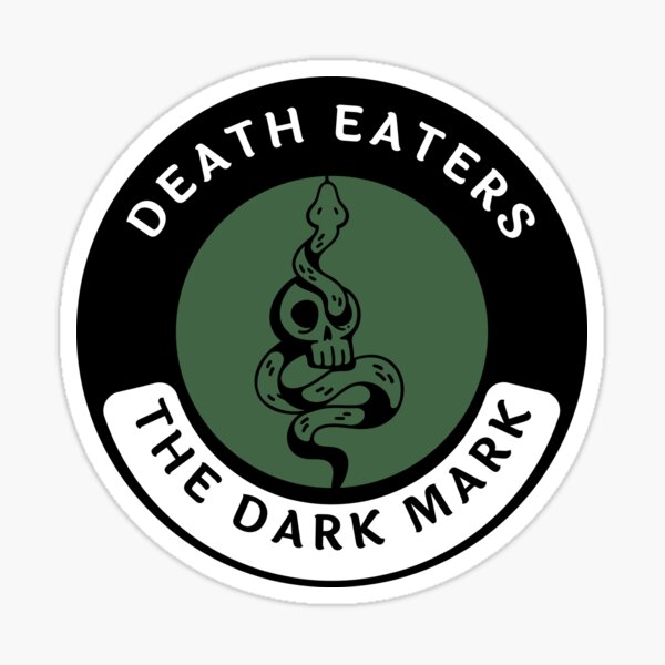 Harry Potter Death Eater dark mark temporary tattoo! Halloween, costume,  Halloween costume, gift, death eaters, Voldemort, wizard, cosplay