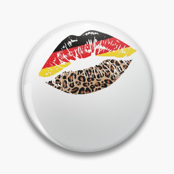 Item preview, Germany Lips Patriots Kissing Mouth designed and sold by EbnerPrints.