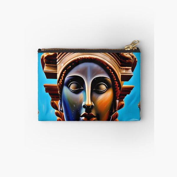 Item preview, Caryatids blue woman designed and sold by BigBrainArtwork.