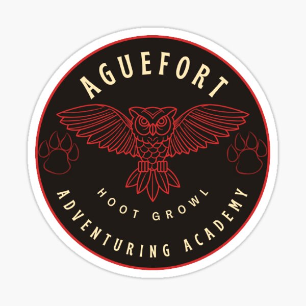 Artikel-Vorschau von Fantasy High Aguefort-Logo, designt und verkauft von mysticpeaches.