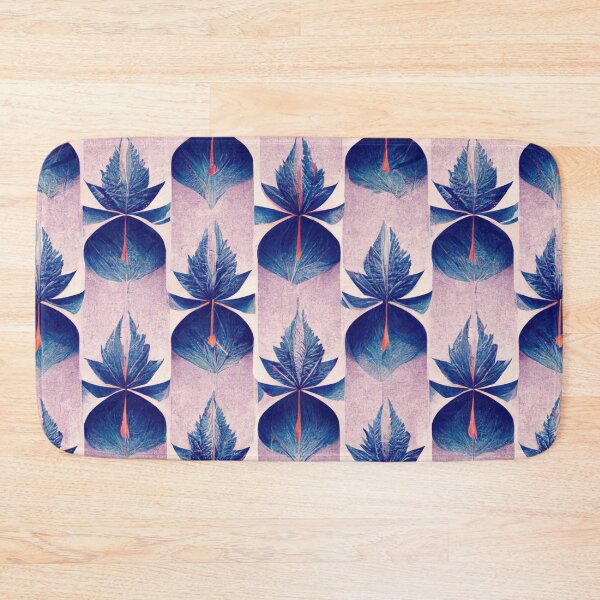 Item preview, Hawkins Abstract Leaves wallpaper  designed and sold by thisisallahoax.