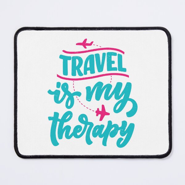 Item preview, Travel is my Therapy designed and sold by RichardsSignCo.