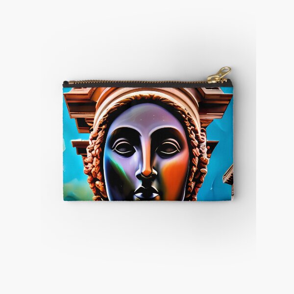 Item preview, Caryatids blue girl designed and sold by BigBrainArtwork.