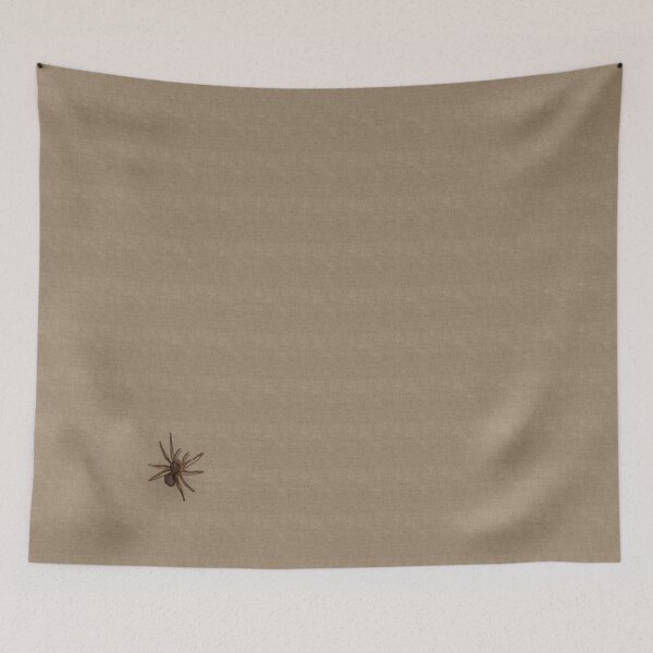 Item preview, Spider on hessian designed and sold by coverinlove.