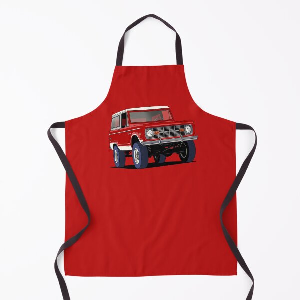 Item preview, Ford Bronco Ranger truck in red designed and sold by Webazoot Industries - Car Art.