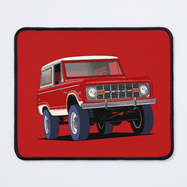 Item preview, Ford Bronco Ranger truck in red designed and sold by Webazoot Industries - Car Art.