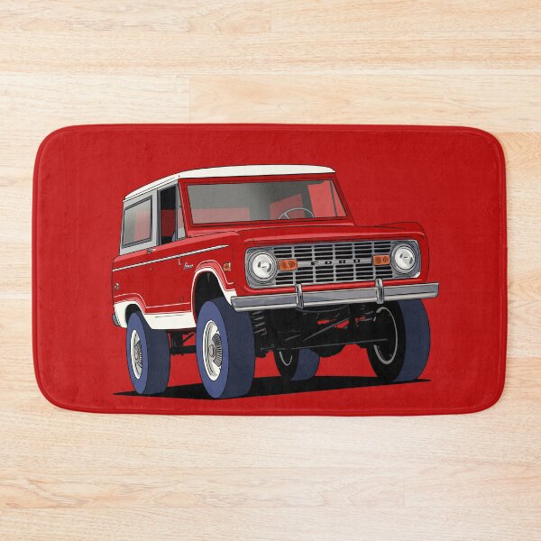 Item preview, Ford Bronco Ranger truck in red designed and sold by Webazoot Industries - Car Art.