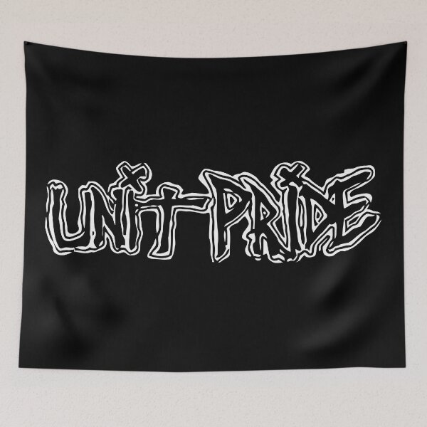 Item preview, Unit Pride Font Logo White designed and sold by JessHendrix.
