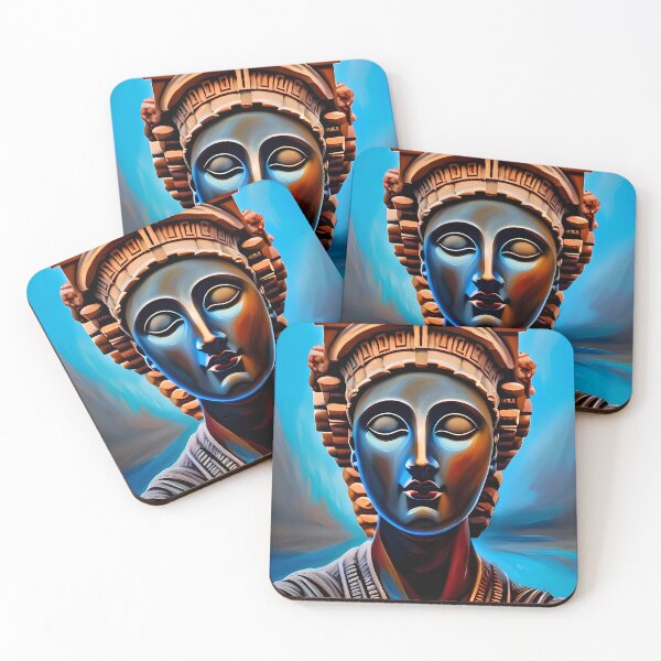 Item preview, Caryatids woman portrait designed and sold by BigBrainArtwork.
