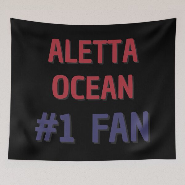 Item preview, Aletta Ocean - #1 Fan designed and sold by Rybariuns.