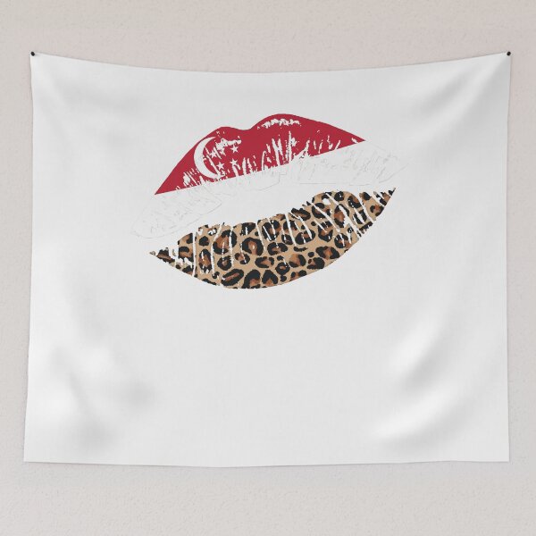 Aperçu de l'œuvre Singapour Lips Patriots Kissing Lips créée et vendue par EbnerPrints.