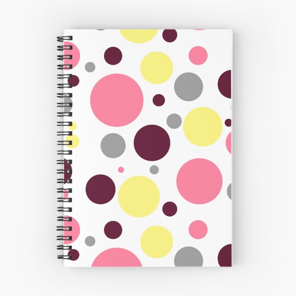 Item preview, Yellow, Pink, and Grey Polka Dots designed and sold by LapillusDesigns.
