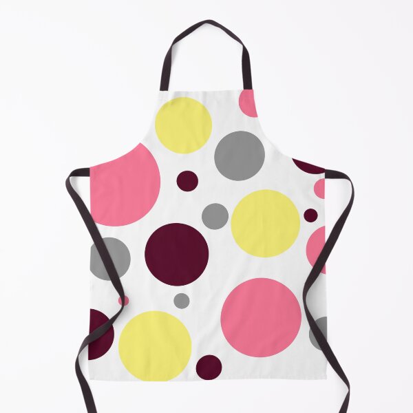 Item preview, Yellow, Pink, and Grey Polka Dots designed and sold by LapillusDesigns.