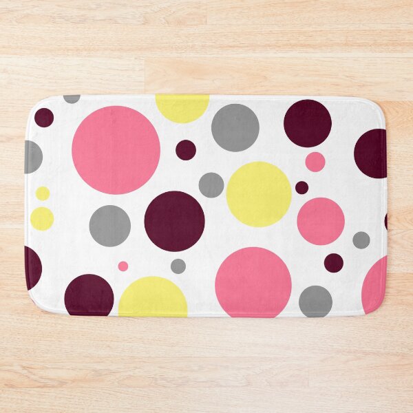 Item preview, Yellow, Pink, and Grey Polka Dots designed and sold by LapillusDesigns.