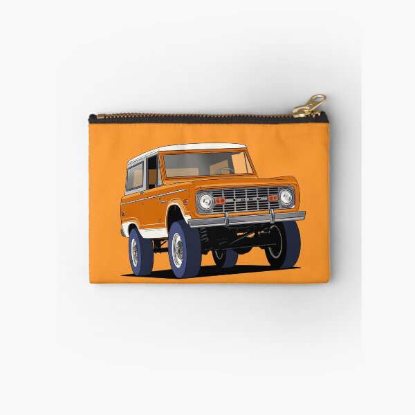 Item preview, Orange 1970's Ford Bronco designed and sold by Webazoot Industries - Car Art.