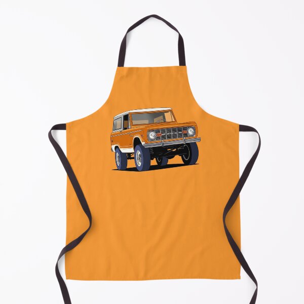 Item preview, Orange 1970's Ford Bronco designed and sold by Webazoot Industries - Car Art.