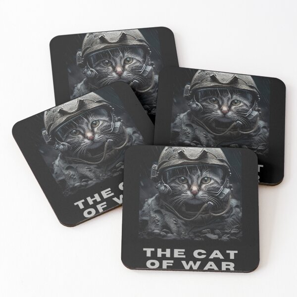 Item preview, The Cat Of War designed and sold by Paw Design.
