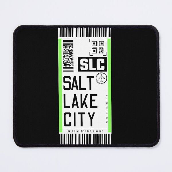 Item preview, SALT LAKE CITY Classic luggage tag Traveller stickers designed and sold by LeddsoDello.