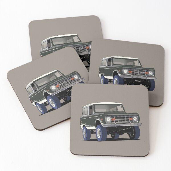 Item preview, 1970's Classic Ford Bronco Truck in Black designed and sold by Webazoot Industries - Car Art.