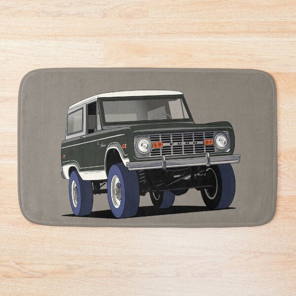 Item preview, 1970's Classic Ford Bronco Truck in Black designed and sold by Webazoot Industries - Car Art.