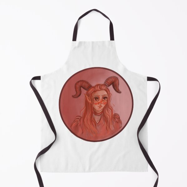 Item preview, cute goblin girl with Devil's horns designed and sold by Mayelshehawy.