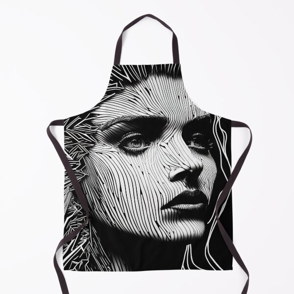 Item preview, Face human in weird lines shape designed and sold by mrlongfield.