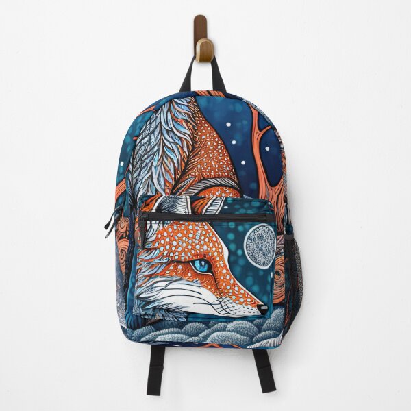 Item preview, Winter Fox Zentangle with Tree designed and sold by Staibshine.