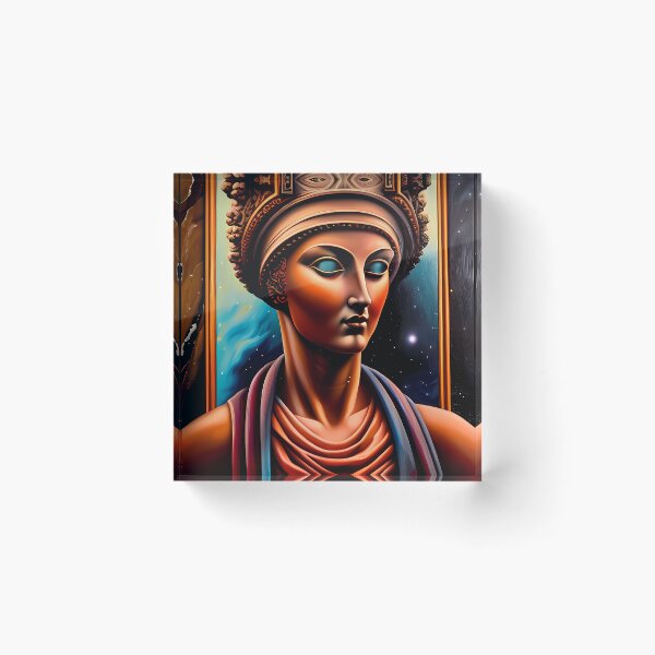 Item preview, Roman empress portrait  designed and sold by BigBrainArtwork.