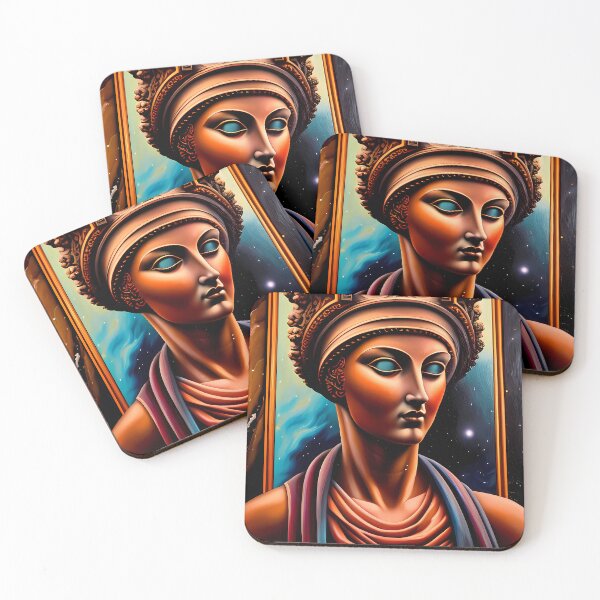 Item preview, Roman empress portrait  designed and sold by BigBrainArtwork.