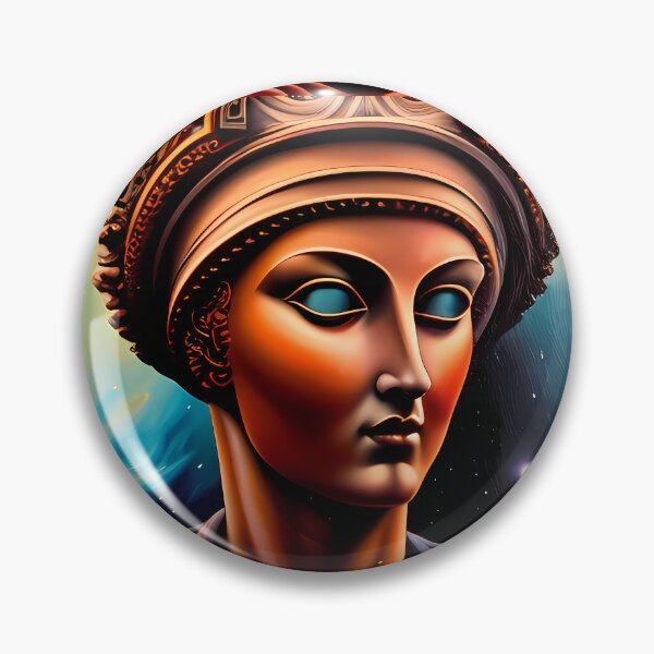 Item preview, Roman empress portrait  designed and sold by BigBrainArtwork.