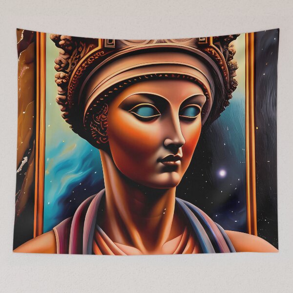 Item preview, Roman empress portrait  designed and sold by BigBrainArtwork.