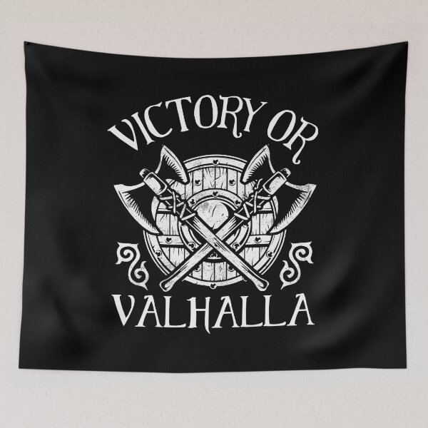 Item preview,  Victory or Valhalla - Viking Shild and Axe designed and sold by Georgy09.