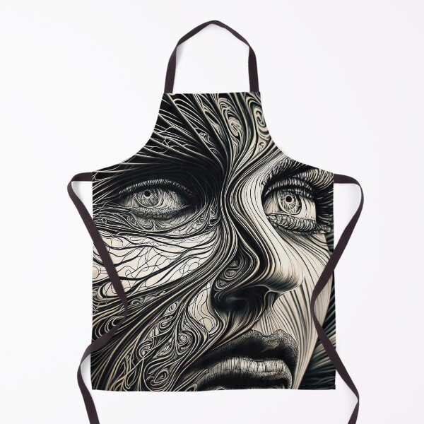 Item preview, Face human in weird lines shape designed and sold by mrlongfield.