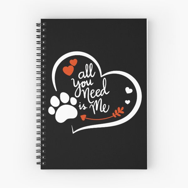 Item preview, All you need is Me...Valentine  Love Hearts and pet paws designed and sold by ditzy-designs.
