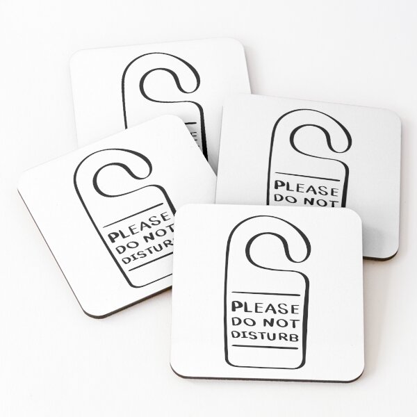 Item preview, Do Not Disturb Line Art - Minimalist designed and sold by Lineart-Arts.